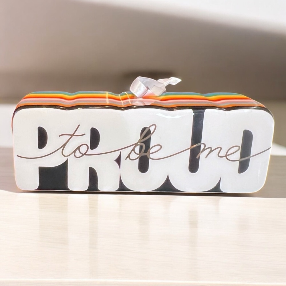 HALLMARK Proud To Be Me Ornament: Limited 2023 Edition LGBTQIA+ Pride